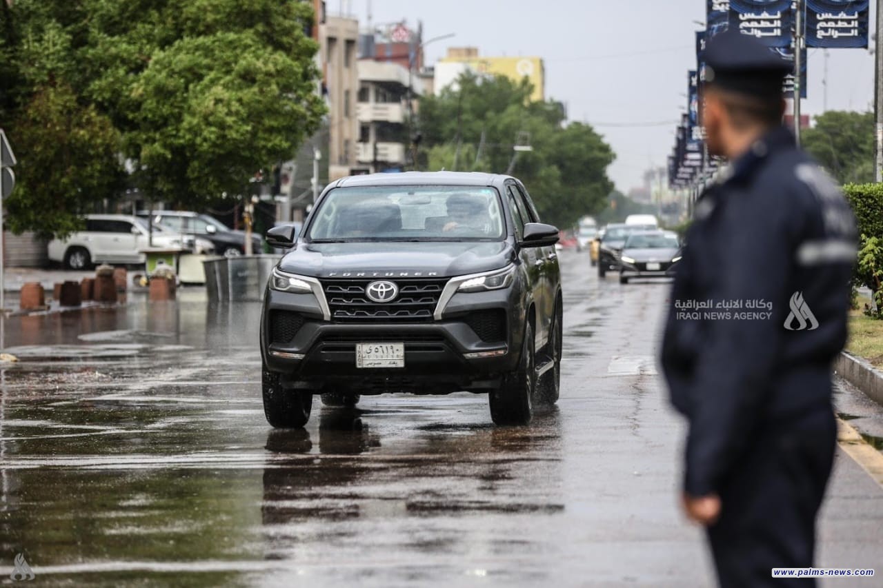 المرور العامة تصدر توجيهات لتجنب الحوادث خلال الموجة المطرية
